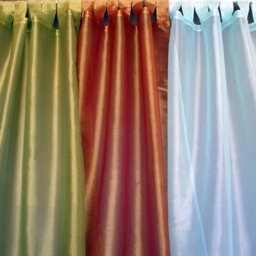 "Curtain Panel Sheer Plane Color Size 40"" X 82" - thumbnail 2