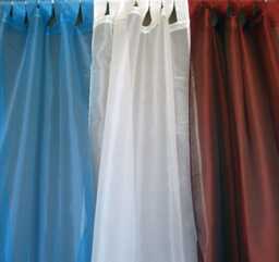 "Curtain Panel Sheer Plane Color Size 40"" X 82" - thumbnail 1