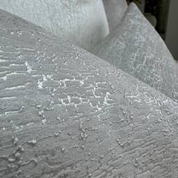 "Grey Lumbar Pillow Cover, Luxury Designer Cushion Modern Bed Scatter Rectangle Size 12"" X 20" - thumbnail 3
