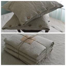 Linen Sheet Set/Linen Sheet Set Bedding Queen King 100% Set/ Shabby Chic Farmhouse