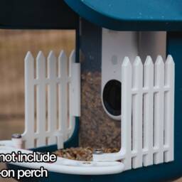 Tall Picket Fence For Bird Buddy Bird Feeder - With Stainless Steel Screws Does Not Include Or Add-On Perch - thumbnail 2