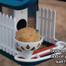 Tall Picket Fence For Bird Buddy Bird Feeder - With Stainless Steel Screws Does Not Include Or Add-On Perch - thumbnail 3