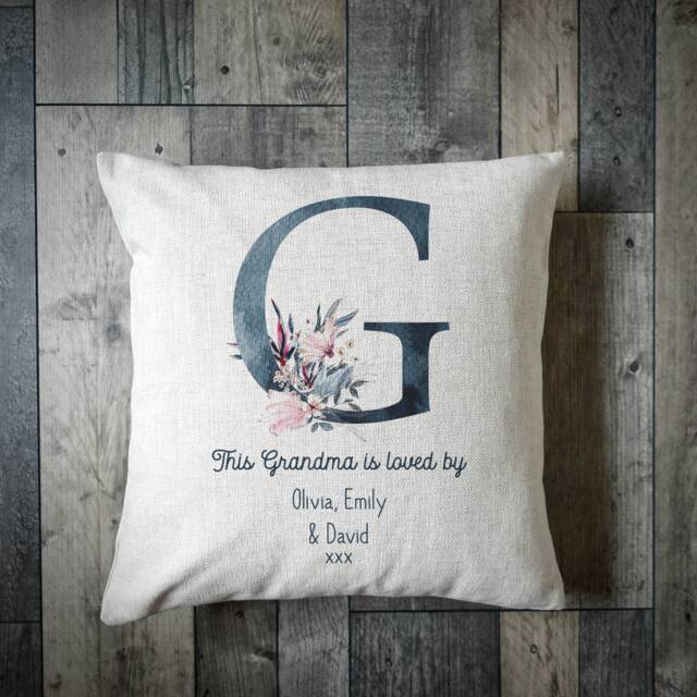 Personalised This Grandma Is Loved By Cushion Cover - Mothers Day Gift - image 1