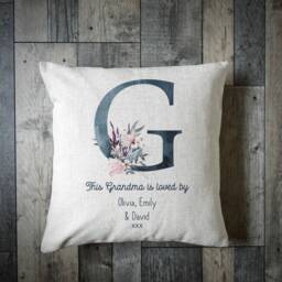 Personalised This Grandma Is Loved By Cushion Cover - Mothers Day Gift - thumbnail 1