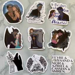 Rhysand Gift Box - Acotar Set Bookish Candle High Lord Of The Night Court Book Boyfriend Fantasy - thumbnail 3