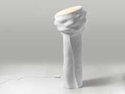 Peony Floor Lamp Sculptural Concrete Light For Modern Interiors - thumbnail 1