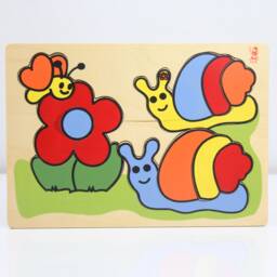 Animal Puzzle & Color Learning Baby & Toddler Toys As Gift - thumbnail 2