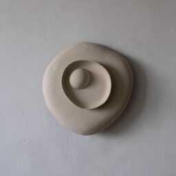 Organic Wall Sconce - Sculptural White Paper M??ch?? Lamp - thumbnail 3