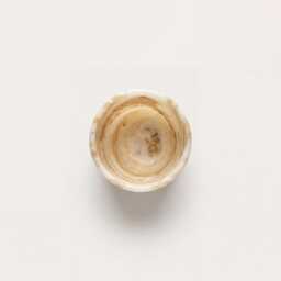 Egyptian Alabaster Candle Holder - Hand-Carved Natural Stone - 10 ?? 10 cm - thumbnail 3