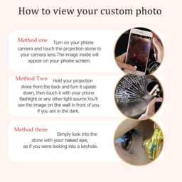 Custom Projection Photo Ornament Personalized Christmas Decor Gift - thumbnail 4