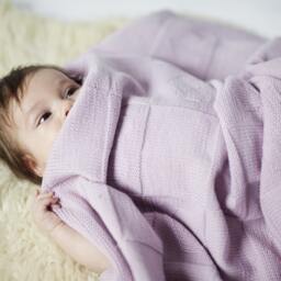 Meelu Baby Blanket/Eco Merino Shower Gift Newborn Hand Knitted - thumbnail 3