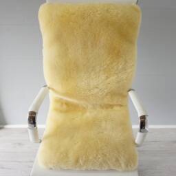 Medical Sheepskin Seat & Back Pad, Wheelchair, Office Chair Cushion - thumbnail 3