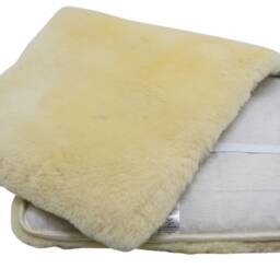 Medical Sheepskin Seat & Back Pad, Wheelchair, Office Chair Cushion - thumbnail 4
