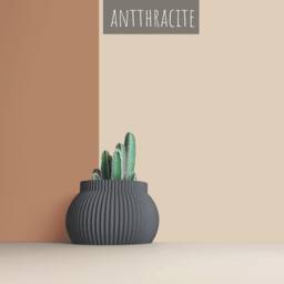 3D Printed Cactus, Succulent Planters , Mid Century Idea Gift For Home, Large Planter Pot - thumbnail 4