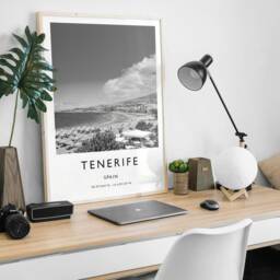 Tenerife Black & White Travel Photography Print - thumbnail 3