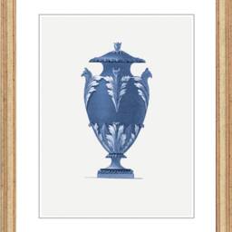 Blue Roman Vase Print Wall Art Home Decor Accent Classical - thumbnail 4