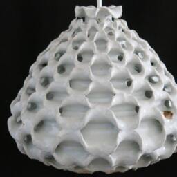 Danish Ceramic Hanging Lamp - thumbnail 2