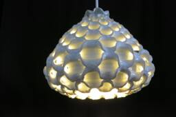 Danish Ceramic Hanging Lamp