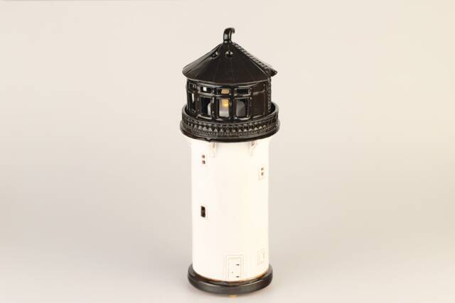 Handmade Ceramic Lighthouse - Candle Holder Dicke Berta Germany Suvenaart Art Gift For Home Gift Birthday Christmas Present Clay - image 1
