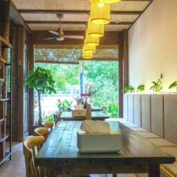 Hand Woven Bamboo Pendant Light - Bottle Shaped Decor Lighting - thumbnail 2