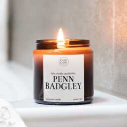 Smells Like Penn Badgley Candle, Luxury Soy Wax, Funny Gift For Her - thumbnail 1