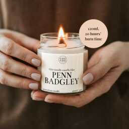 Smells Like Penn Badgley Candle, Luxury Soy Wax, Funny Gift For Her - thumbnail 2