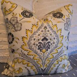 Isham Indienne Lemongrass.throw Pillows.toss Pillows.slipcovers.pillow Covers.cushion Covers.sofa Cushions.accents.home Decor - thumbnail 3