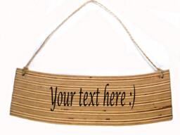 Recycled Skateboards, Cool Gifts, Wall Signs, Wood Signs Sayings, Skateboard Art, Personalised, Unique Home Decor, Sign Quote - thumbnail 1