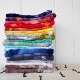 Custom Hand-Dyed Baby Blanket - thumbnail 3