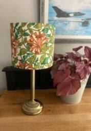 William Morris Honeysuckle Summer Lamp Shade. Bespoke. Handmade Table Or Pendant Shades in 20cm 30cm Or 40cm
