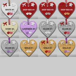 Personalised Our First 1st Christmas As Mr & Mrs Bauble Wooden Heart Tree Ornament Or Magnet Gift For Husband Wife Couple - thumbnail 2