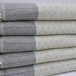 "Gray Towel, Wholesale Towel, 40""x70" - thumbnail 3