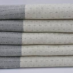 "Gray Towel, Wholesale Towel, 40""x70" - thumbnail 2