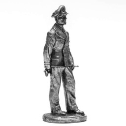 54mm Soldier Germany. Captain Krieger Marine Buttner 132 Tin Castings - thumbnail 3