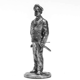 54mm Soldier Germany. Captain Krieger Marine Buttner 132 Tin Castings - thumbnail 2