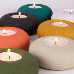 Pebble Tealight Holders - thumbnail 1