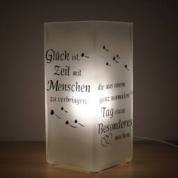 Lamp With Slogan, Customizable - thumbnail 3