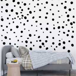 Sale Polka Dot Wall Decals Large Irregular Vinyl Dots - thumbnail 3