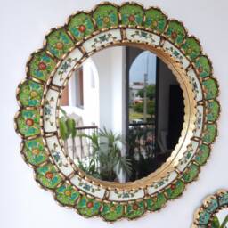 "Peruvian Mirrors ""Felicidad Verde" - thumbnail 2