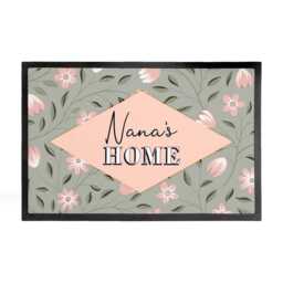 Personalised Spring Blossoms Doormat - thumbnail 4