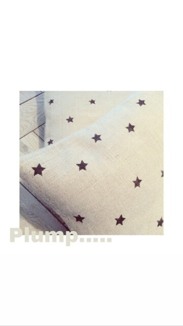 Mini Star Print Cushion