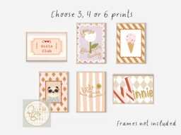 Fun Girls Prints. Perfect For A Playroom, Nursery Or Bedroom - Unframed - thumbnail 1