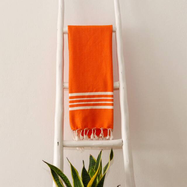 Turkish Hand Towel, Face Bath Head Dish Guest Spa Small Tea Towel, Kitchen Towel - image 1
