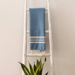 Turkish Hand Towel, Face Bath Head Dish Guest Spa Small Tea Towel, Kitchen Towel - thumbnail 2