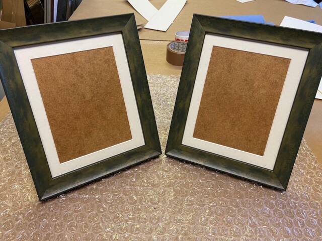 Green Picture Frame, Italian Design, Bespoke Sizes - image 1