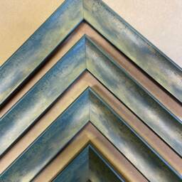 Green Picture Frame, Italian Design, Bespoke Sizes - thumbnail 2