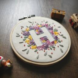 Embroidery Hoop Art ?? Wall Home Decor Hand Embroidered Loftfullofgoodies Housewarming Gift Nursery - thumbnail 2