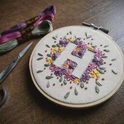 Embroidery Hoop Art ?? Wall Home Decor Hand Embroidered Loftfullofgoodies Housewarming Gift Nursery - thumbnail 3