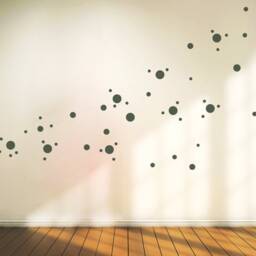 Wall Decal Soap Bubble Boy, Diy Sticker, Dots Decals, Bubbles, Banksy Stencil Style Graffiti, Urban Interior, Berlin Design - thumbnail 3