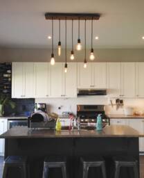 7 Pendant Wood Chandelier - Kitchen Island Chandelier Lighting Flush Or Hanging Pendants Design Your Own Hangout